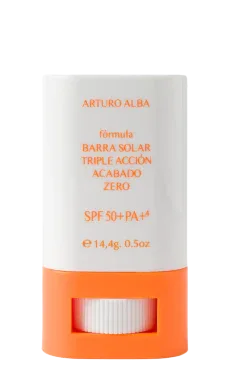 ARTURO ALBA | Barra Solar Triple Acción Acabado Zero SPF50+ - 14.4gr - InternationalCosmetic