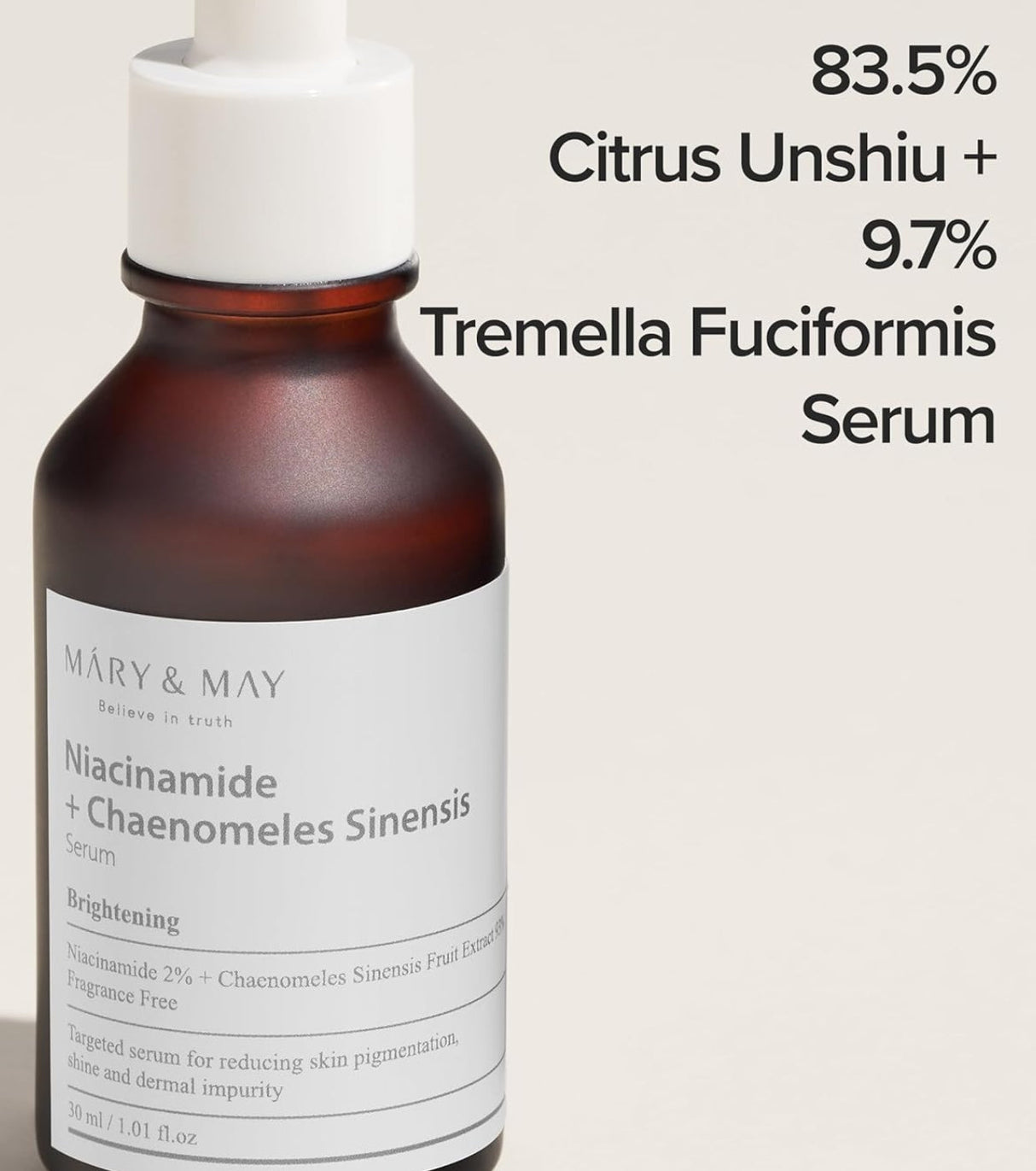 MARY & MAY | Niacinamide + Chaenomeles Sinensis Serum