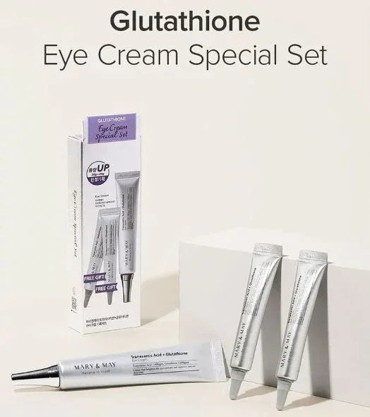 MARY & MAY | Glutathione Eye Cream Special Set - 54 gr - InternationalCosmetic
