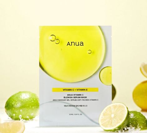 ANUA | Vitamin C Blemish Serum Mask - 1ud