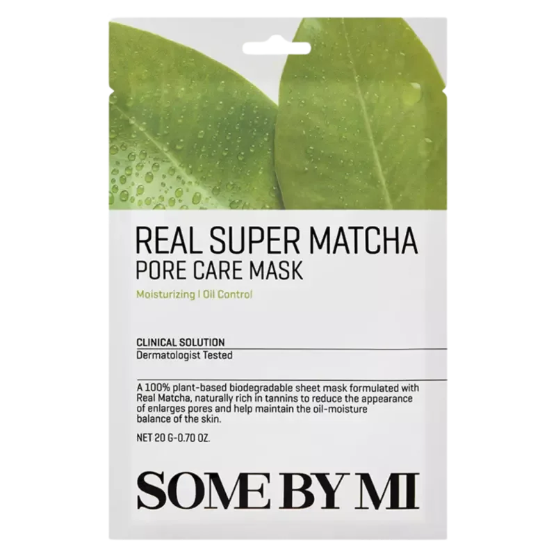 SOME BY MI | Real Super Matcha Pore Care Mask - 1ud - InternationalCosmetic