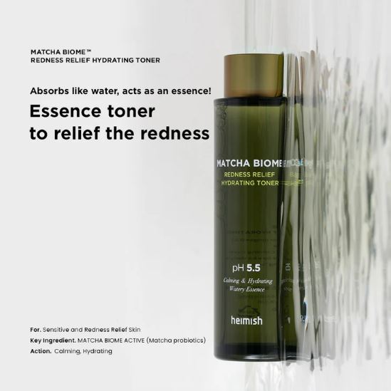 HEIMISH | Matcha Biome Redness Relief Hydrating Toner - 150ml