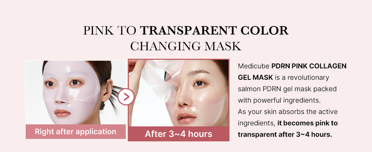 MEDICUBE | Salmon PDRNPink Collagen Mask - 1 ud