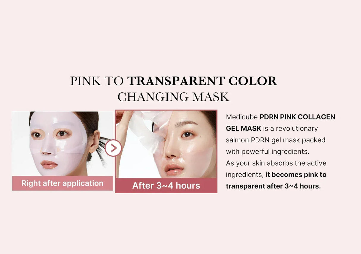 MEDICUBE | Salmon PDRN Pink Collagen Mask - 1 ud