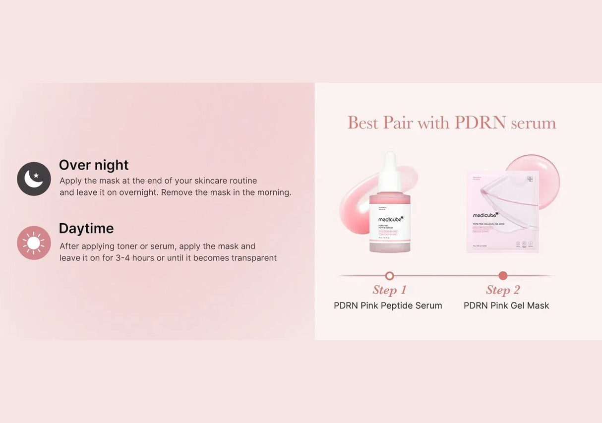 MEDICUBE | Salmon PDRN Pink Collagen Mask - 1 ud