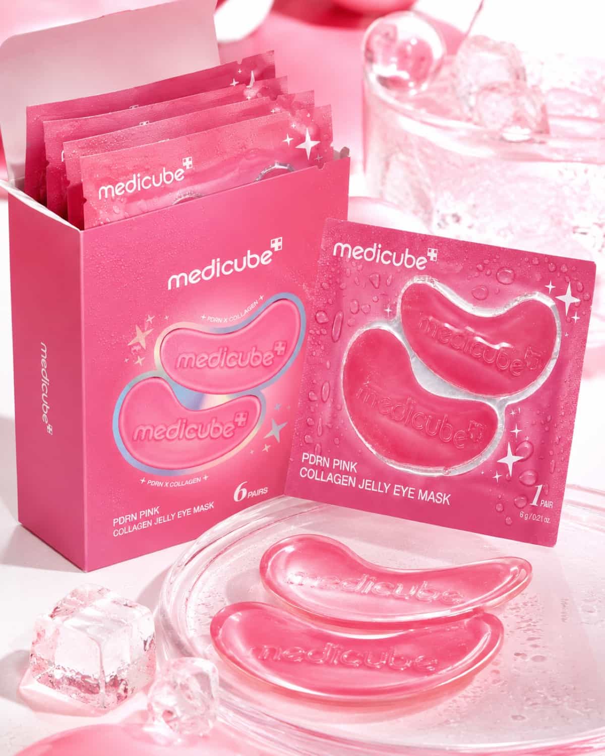 MEDICUBE | PDRN Pink Collagen Jelly Eye Mask