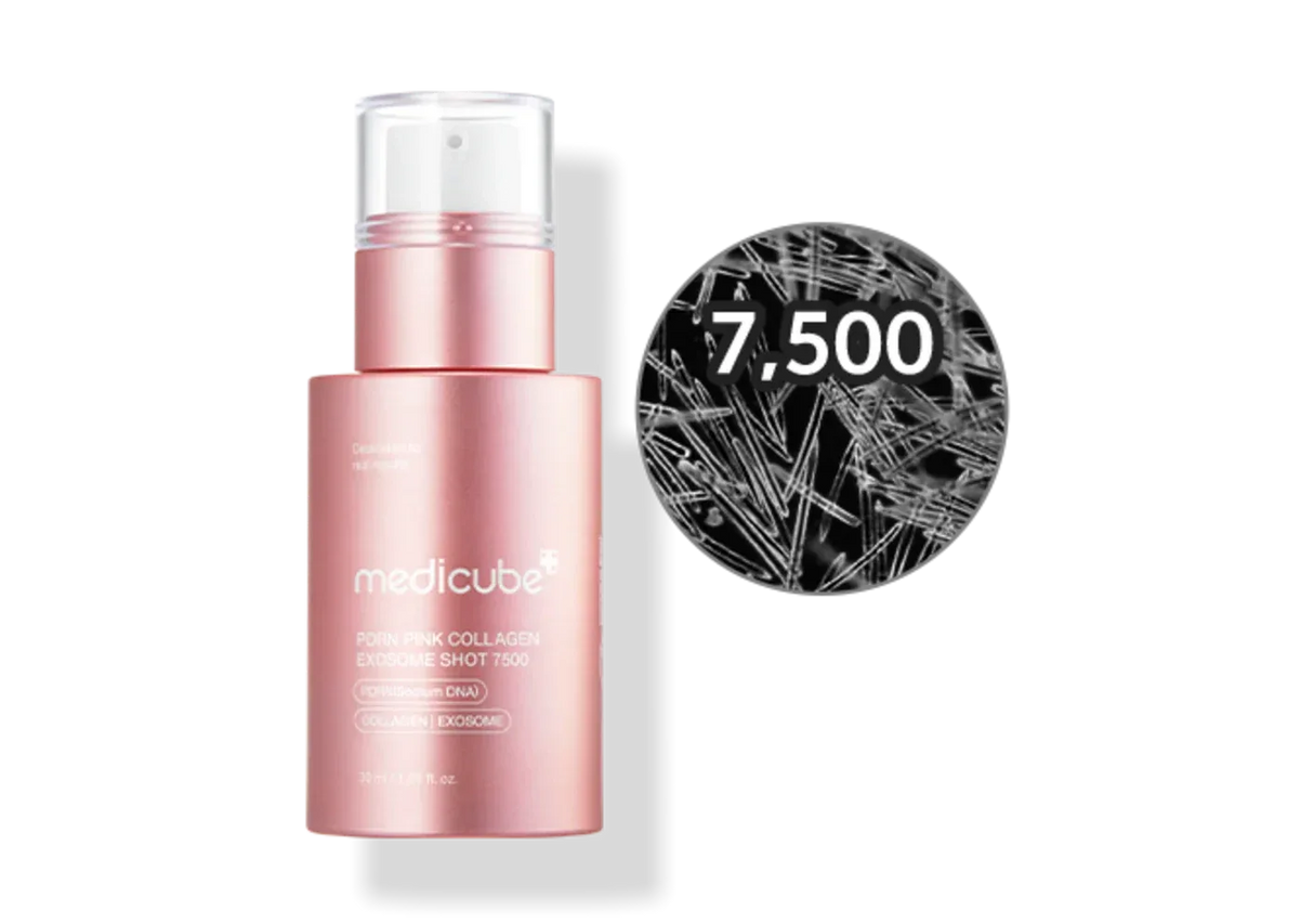 MEDICUBE | PDRN Pink Collagen Exosome Shot 7500 - 30ml - InternationalCosmetic