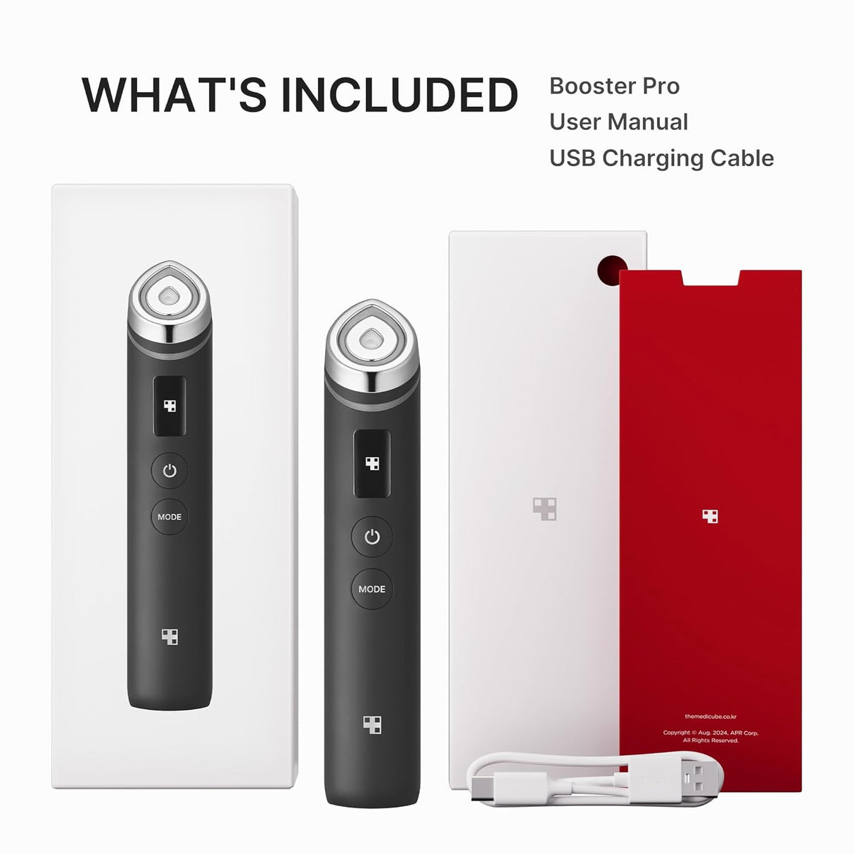 MEDICUBE | AGE - R Booster Pro - Black