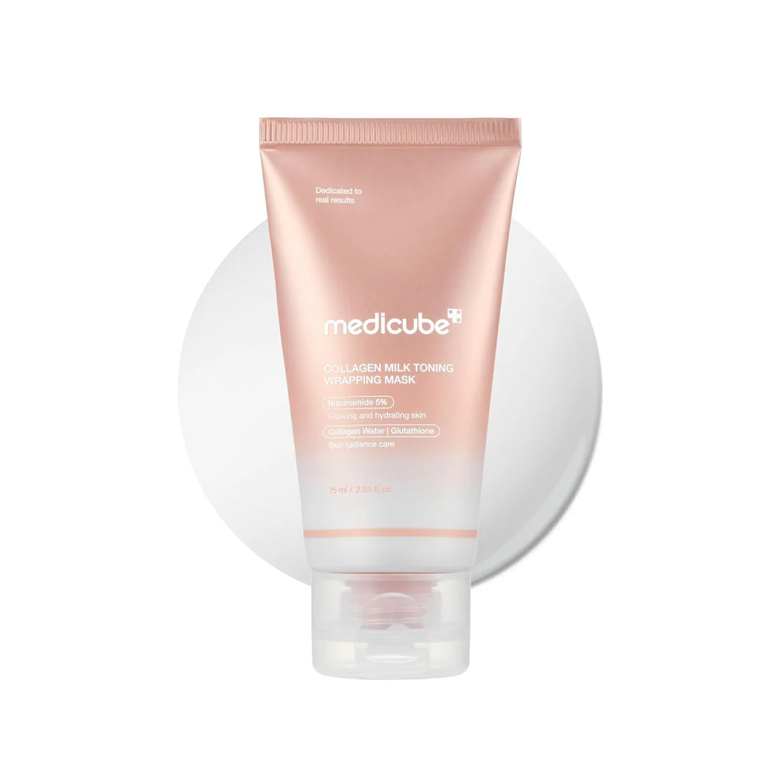 MEDICUBE | Collagen Milk Toning Wrapping Mask - 75ml