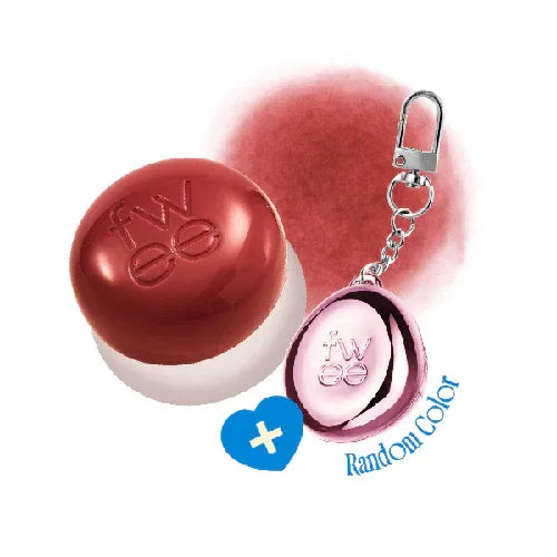 FWEE | Lip & Cheek Blurry Pudding Pot Keyring Set - InternationalCosmetic