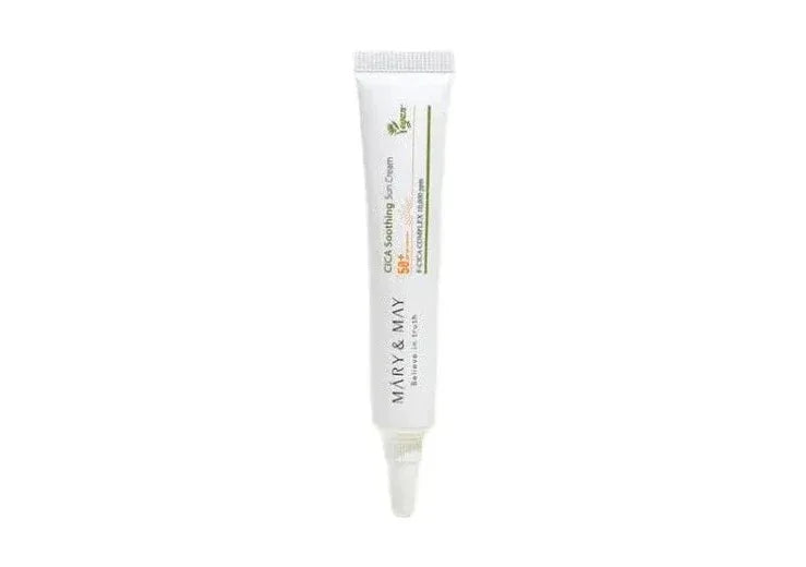 MARY & MAY | CICA Soothing Sun Cream SPF50+ - 12 ml - InternationalCosmetic