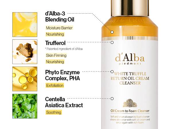 Crema Limpiadora Aceite de Trufa Blanca - 150ml