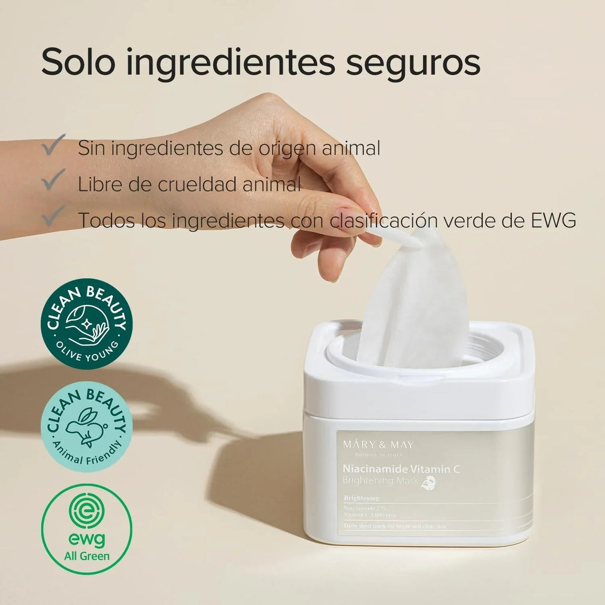 MARY & MAY | Niacinamide Vitamin C Brightening Mask - 400 ml - InternationalCosmetic