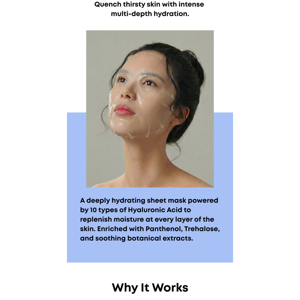 NINELESS | My Fit Sheet Mask No.5 Hyaluronic Acid - Pack de 5