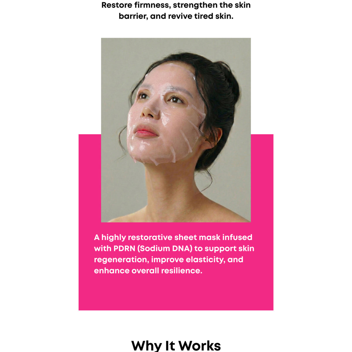 NINELESS | My Fit Sheet Mask No.6 PDRN