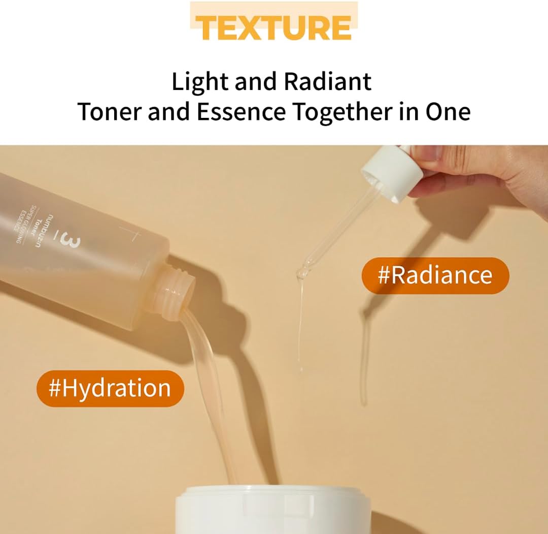 NUMBUZIN | No.3 Radiance Glowing Jumbo Essence Pad - 70 pads