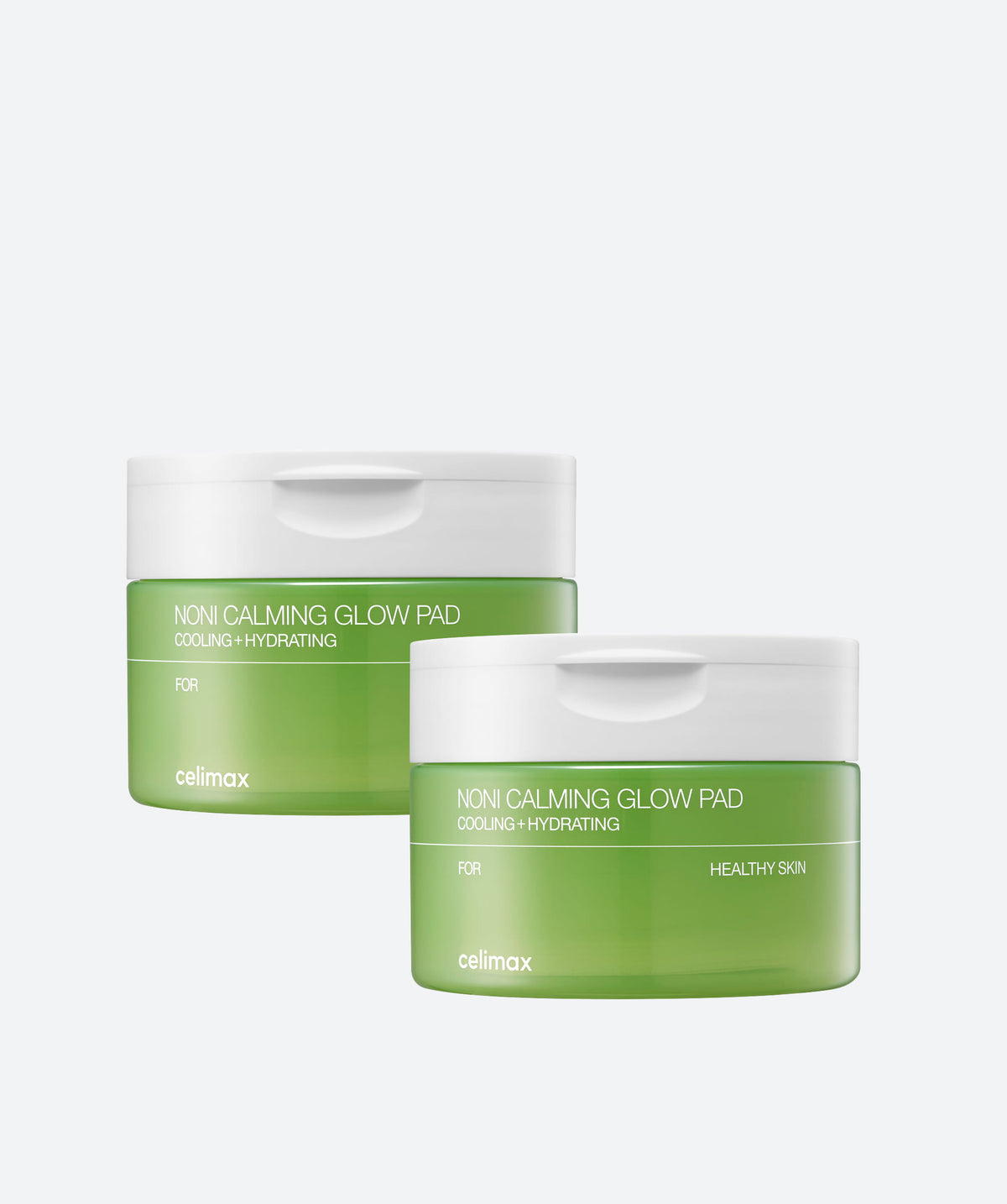 Textura y aplicación de CELIMAX Noni Calming Glow Pad