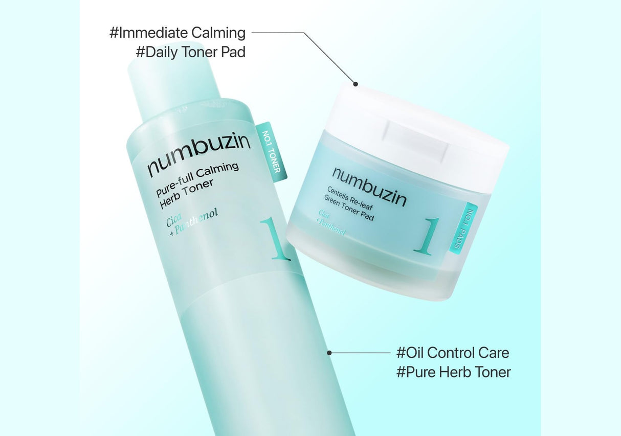 NUMBUZIN | No.1 Pure-Full Calming Herb Toner - 300ml