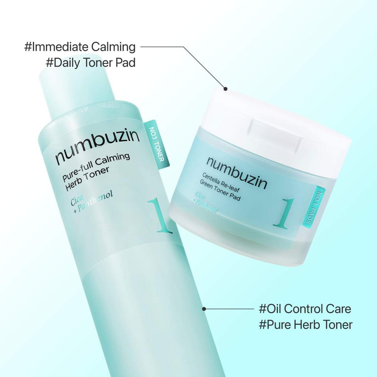 NUMBUZIN | No.1 Pure-Full Calming Herb Toner - 300ml