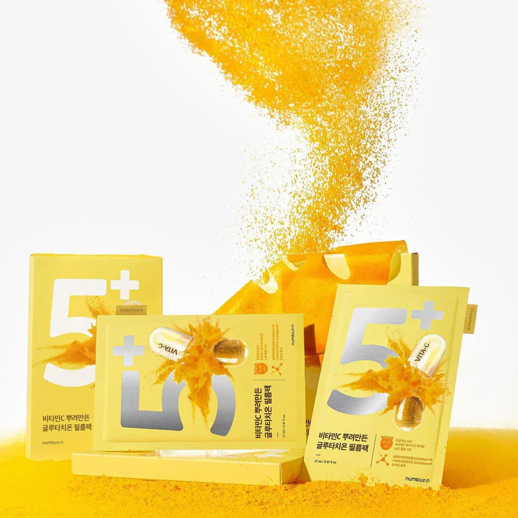 NUMBUZIN | No.5 Glutathione Vitamin Concentrated Mask - InternationalCosmetic