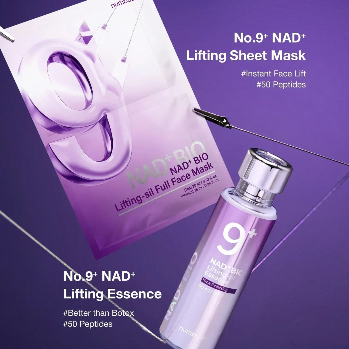 NUMBUZIN | No.9 NAD+ Bio Lifting Duo - InternationalCosmetic