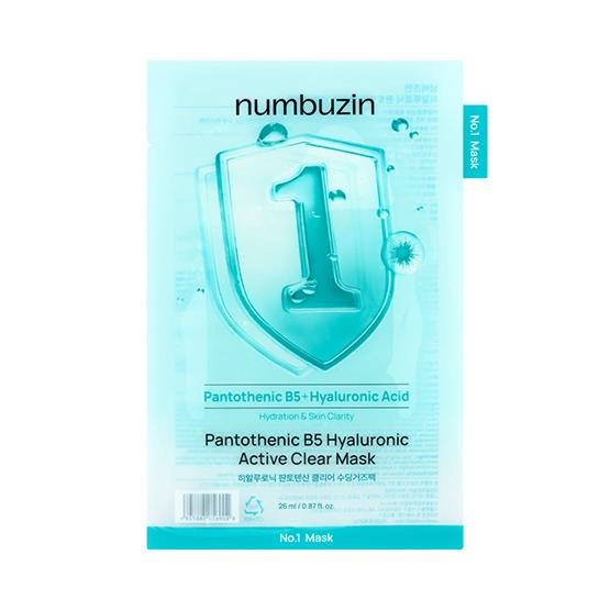 NUMBUZIN | No.1 Pantothenic B5 Hyaluronic Active Clear Mask - InternationalCosmetic