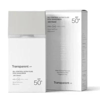 TRANSPARENT LAB | Oil Control Ultra Fluid Cica Sunscreen - 100ml - InternationalCosmetic