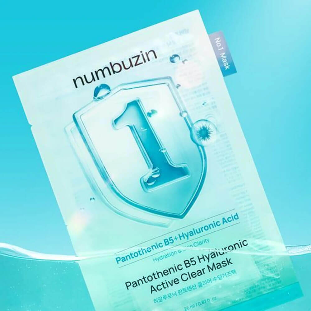 NUMBUZIN | No.1 Pantothenic B5 Hyaluronic Active Clear Mask - InternationalCosmetic
