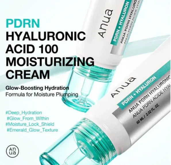 ANUA | PDRN Hyaluronic Acid 100 Moisturizing Cream - 60ml - InternationalCosmetic