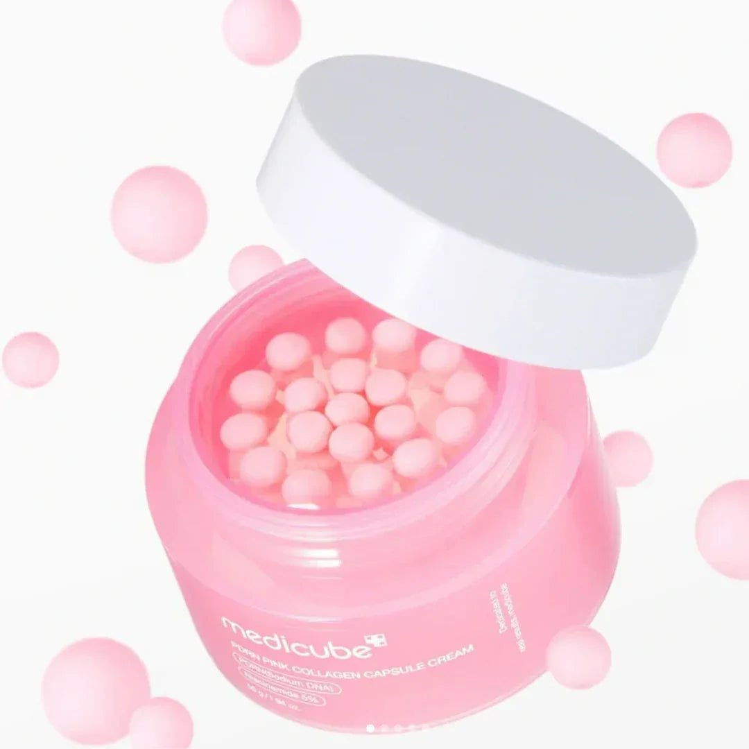 MEDICUBE | PDRN Pink Collagen Capsule Cream - 55 gr - InternationalCosmetic