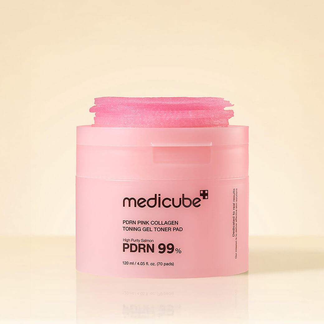 PDRN Pink Collagen Toning Gel Toner Pad
