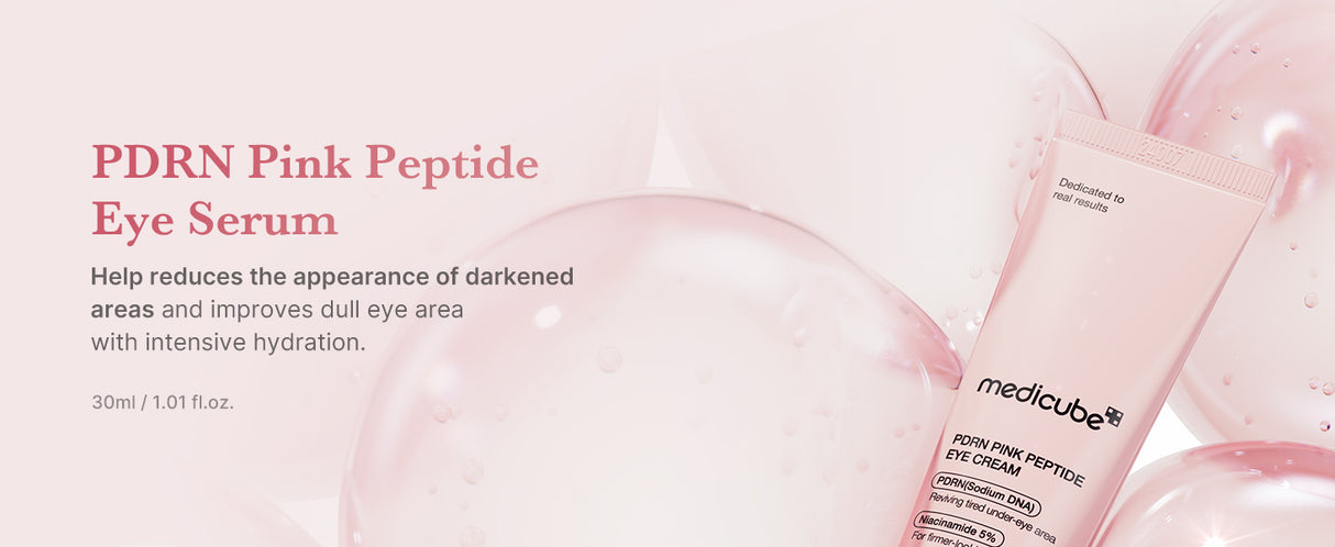 MEDICUBE | PDRN Pink Peptide Eye Cream - 30 ml - InternationalCosmetic