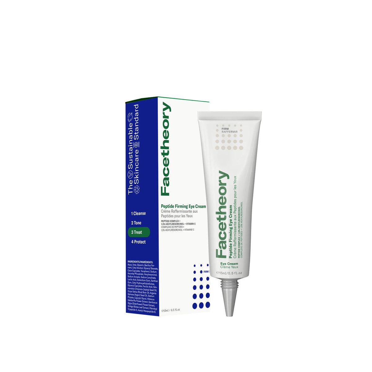 FACETHEORY | Crema de Ojos Reafirmante con Péptidos - 15ml