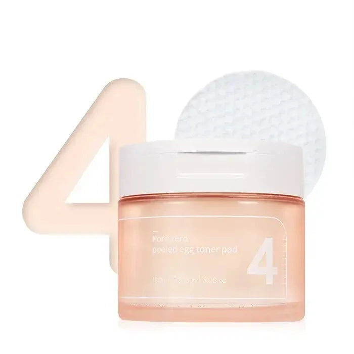 NUMBUZIN | No.4 Pore Zero Peeled Egg Toner Pad - 70ud - InternationalCosmetic