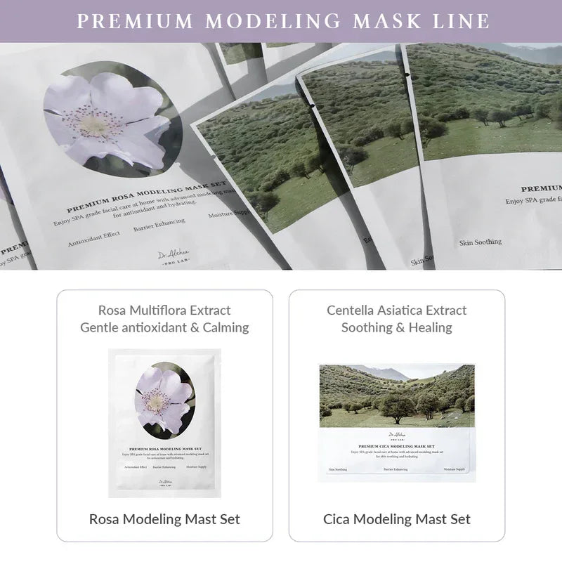DR. ALTHEA | Premium Rosa Modeling Mask Set - 5ud - InternationalCosmetic
