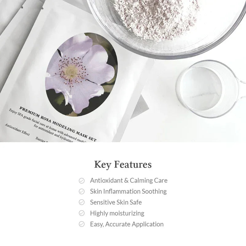 DR. ALTHEA | Premium Rosa Modeling Mask Set - 5ud - InternationalCosmetic