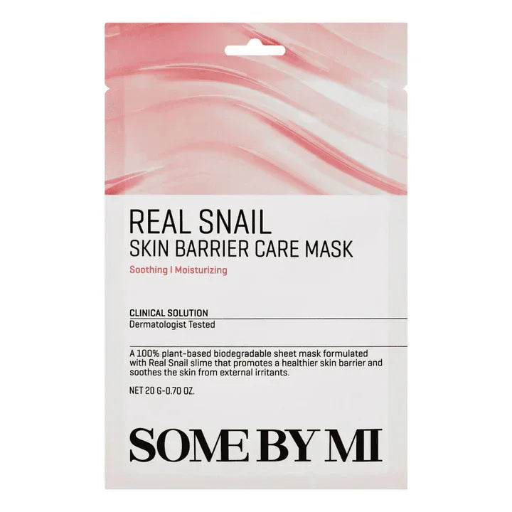 SOME BY MI | Real Snail Skin Barrier Care Mask - 1ud - InternationalCosmetic