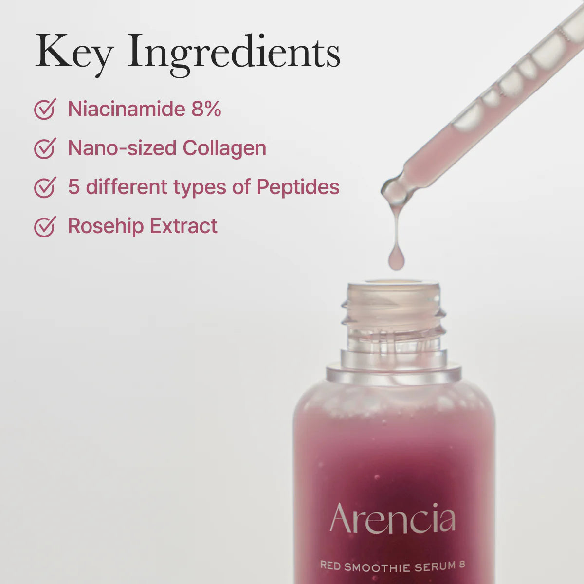 ARENCIA | Red Smoothie Serum 8 - 30gr