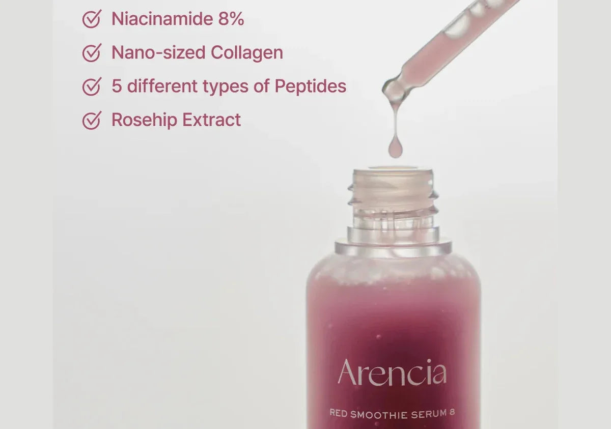ARENCIA | Red Smoothie Serum 8 - 30gr - InternationalCosmetic