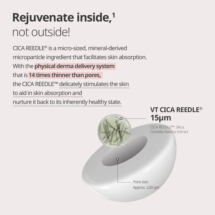 VT COSMETICS | Red Booster Reedle Shot 300 - 50ml