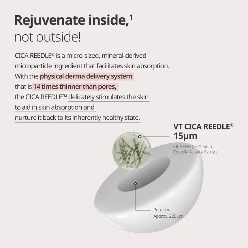 VT COSMETICS | Red Booster Reedle Shot 300 - 50ml - InternationalCosmetic