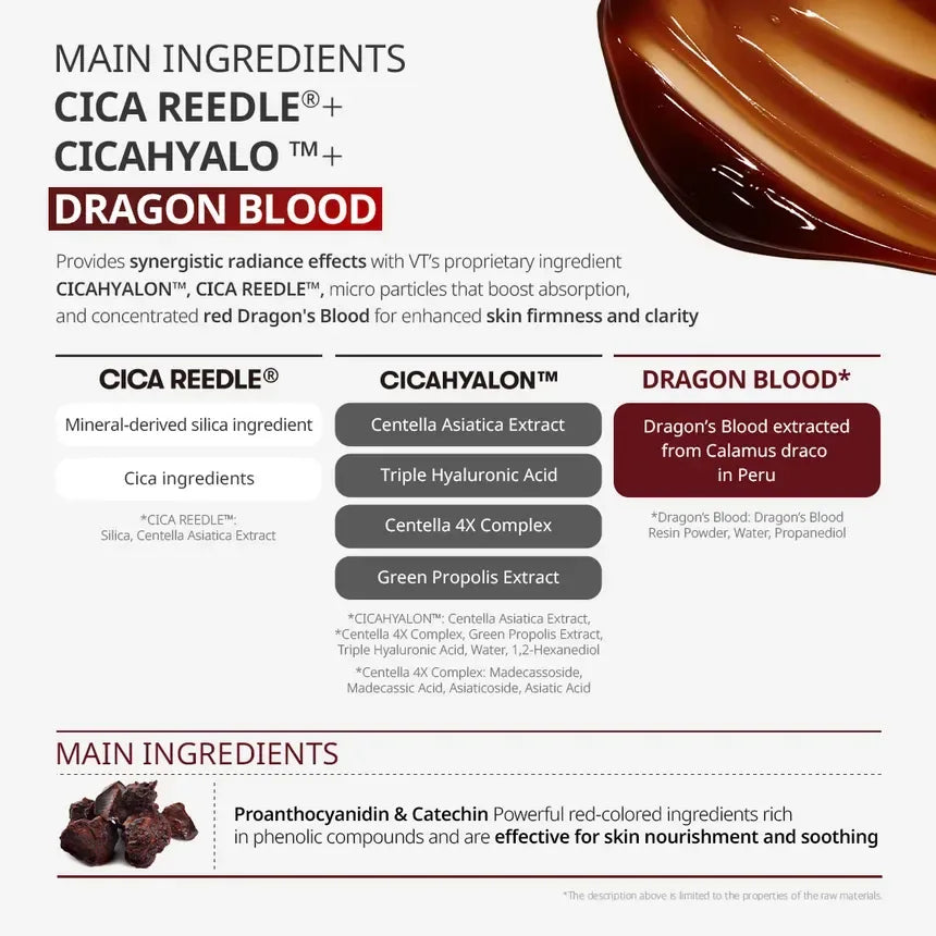 VT COSMETICS | Red Booster Reedle Shot 300 - 50ml - InternationalCosmetic