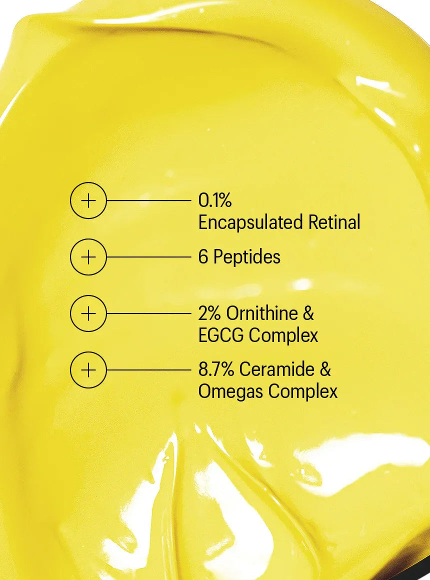 ALLIES OF SKIN | Retinal 0.1% & Peptides Advanced Repair Night Cream - 50ml - InternationalCosmetic