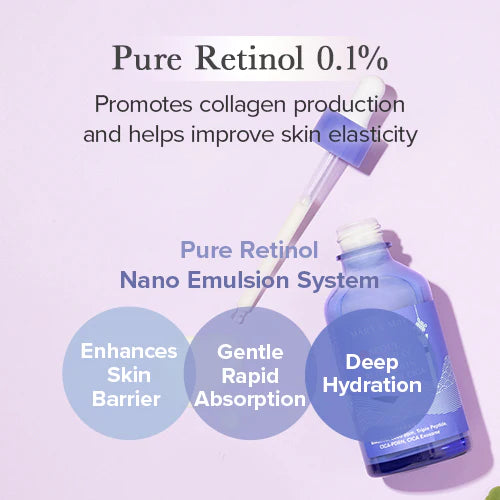 MARY & MAY | Retinol 0.1% Bakuchiol CICA Serum (Seoul Edition) - 80 ml