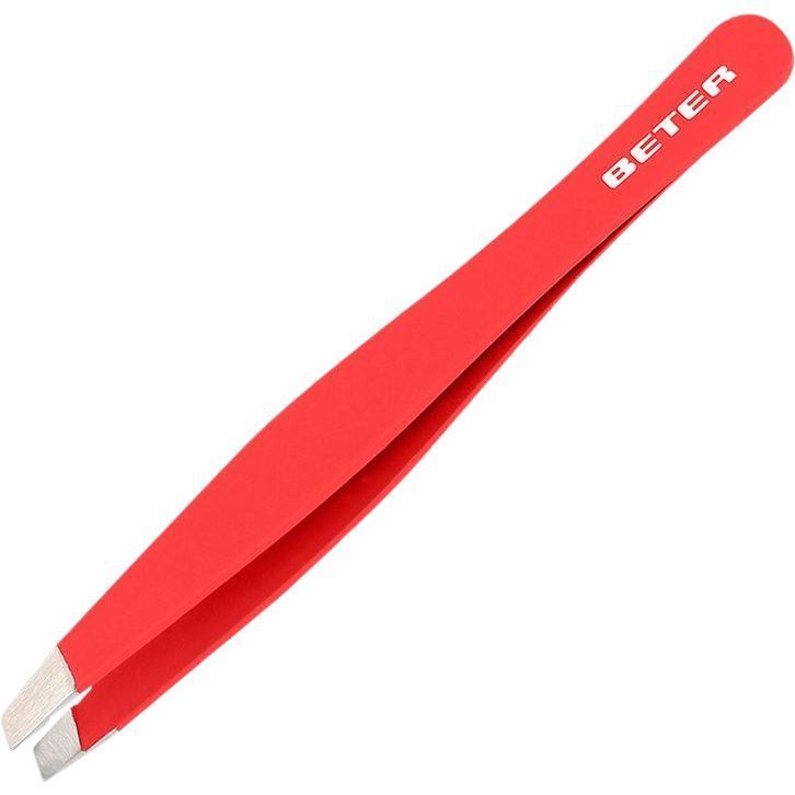 BETER | Pinza de Depilar Punta Oblicua Soft Touch - InternationalCosmetic