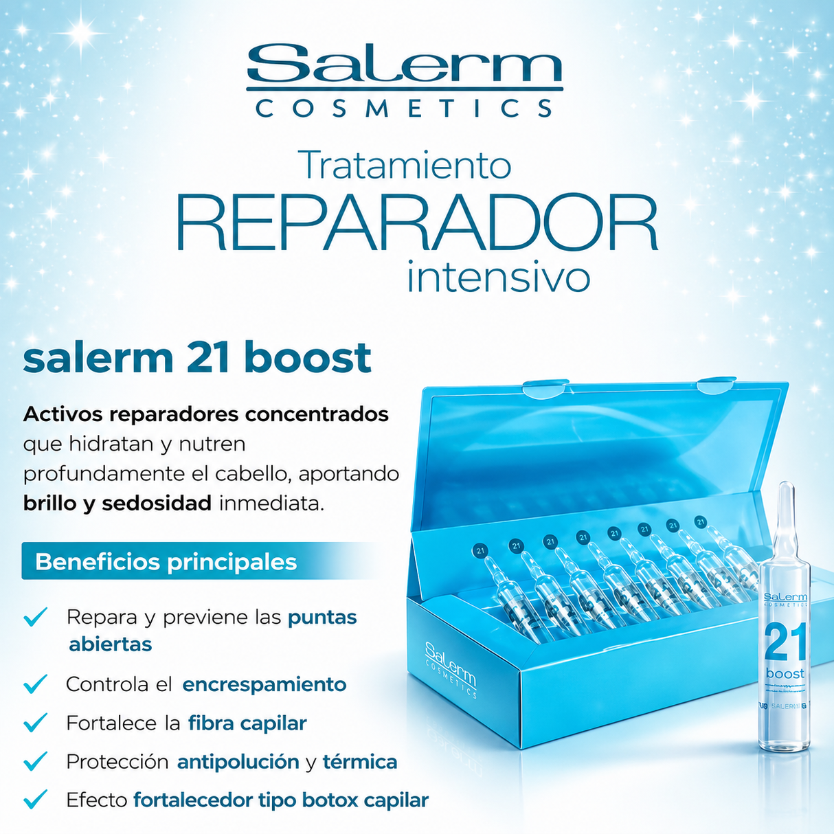 SALERM | Salerm 21 Boost Ampollas