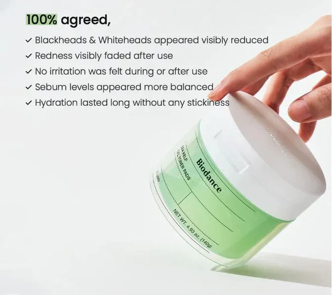 BIODANCE | Sea Kelp Gel Toner Pads - 60ud - InternationalCosmetic