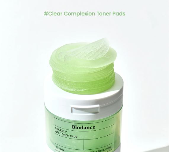 BIODANCE | Sea Kelp Gel Toner Pads - 60ud