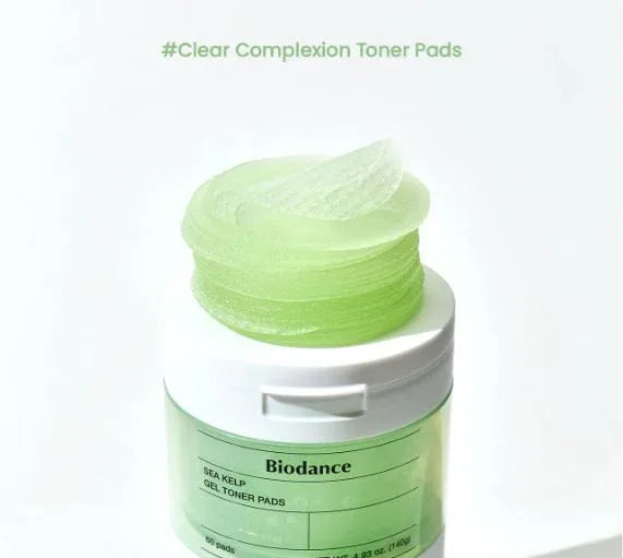 BIODANCE | Sea Kelp Gel Toner Pads - 60ud - InternationalCosmetic