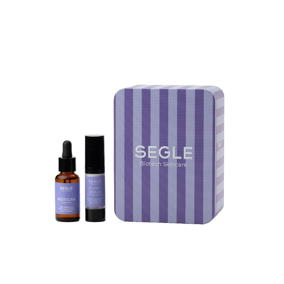 SEGLE | Pack Anti-arrugas BTX like | Restaura Serum 30ml + Flash Ojos 15ml - InternationalCosmetic